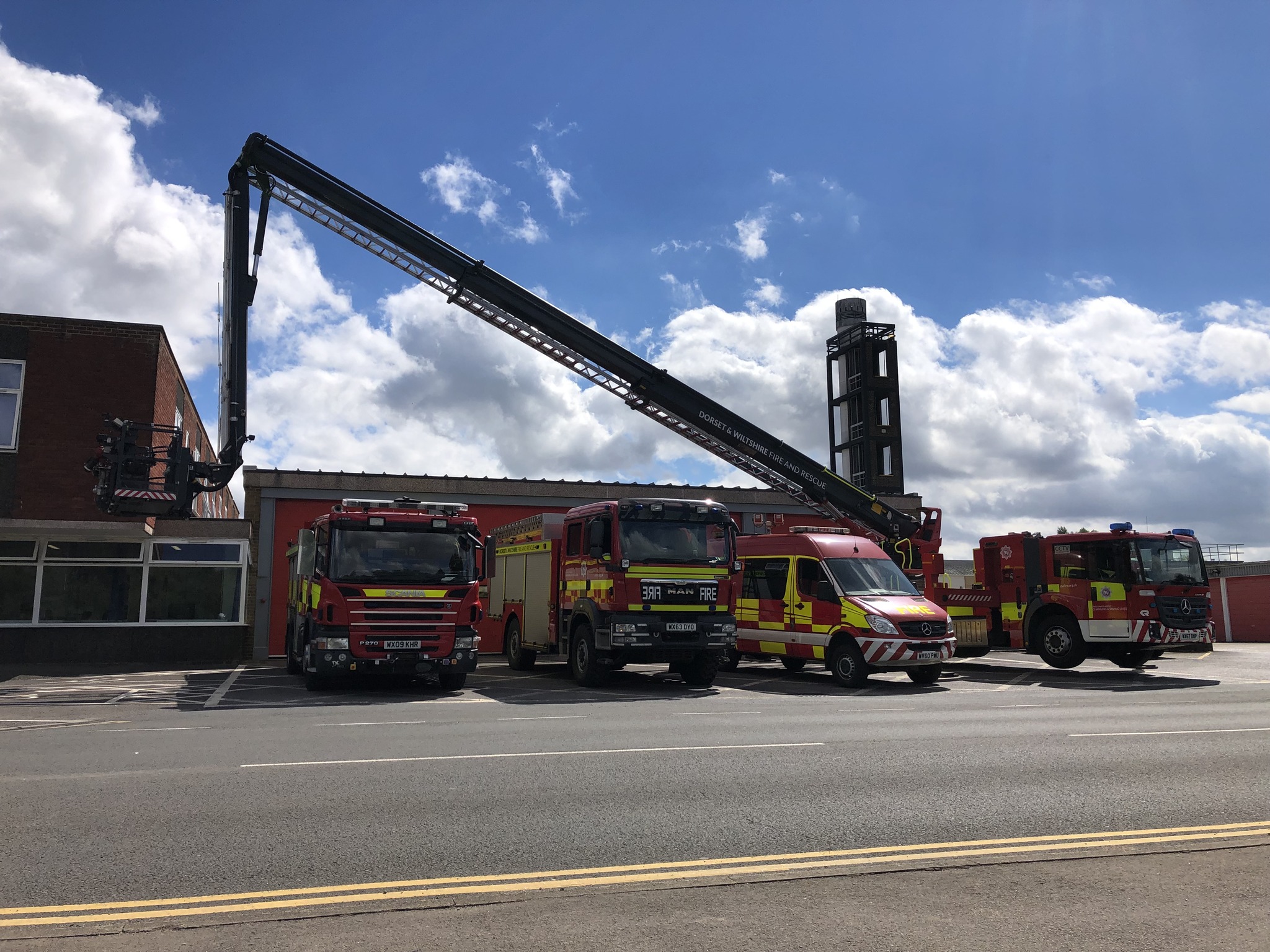 Salisbury Fire Station throws open doors for first time in nearly 15